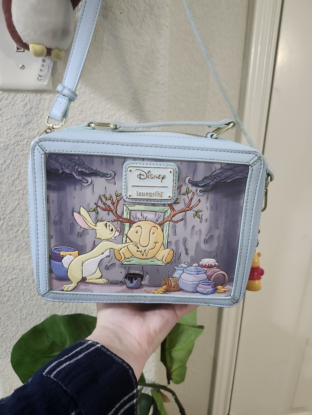 Disney x Loungefly Winnie The Pooh Do Not Feed Bear Butt Stuck Bag Purse